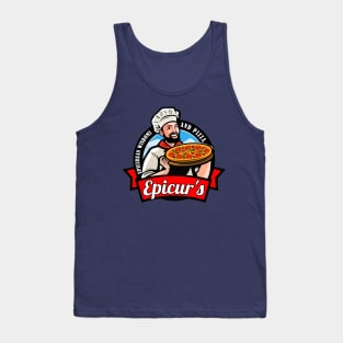 Epicurean Pizza Logo Tank Top